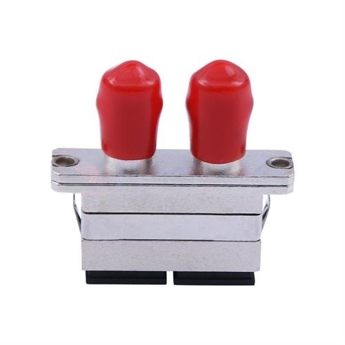 ST-to-SC-Hybrid-Metal-Fiber-Optic-AdapterCoupler-with-Flange-4