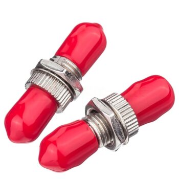 ST/UPC to ST/UPC Simplex Single Mode/Multimode Metal Fiber Optic Adapter/Coupler without Flange