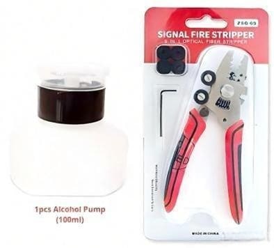 Signal Fire Multifunctional Optical Fiber Stripper 6 Package C