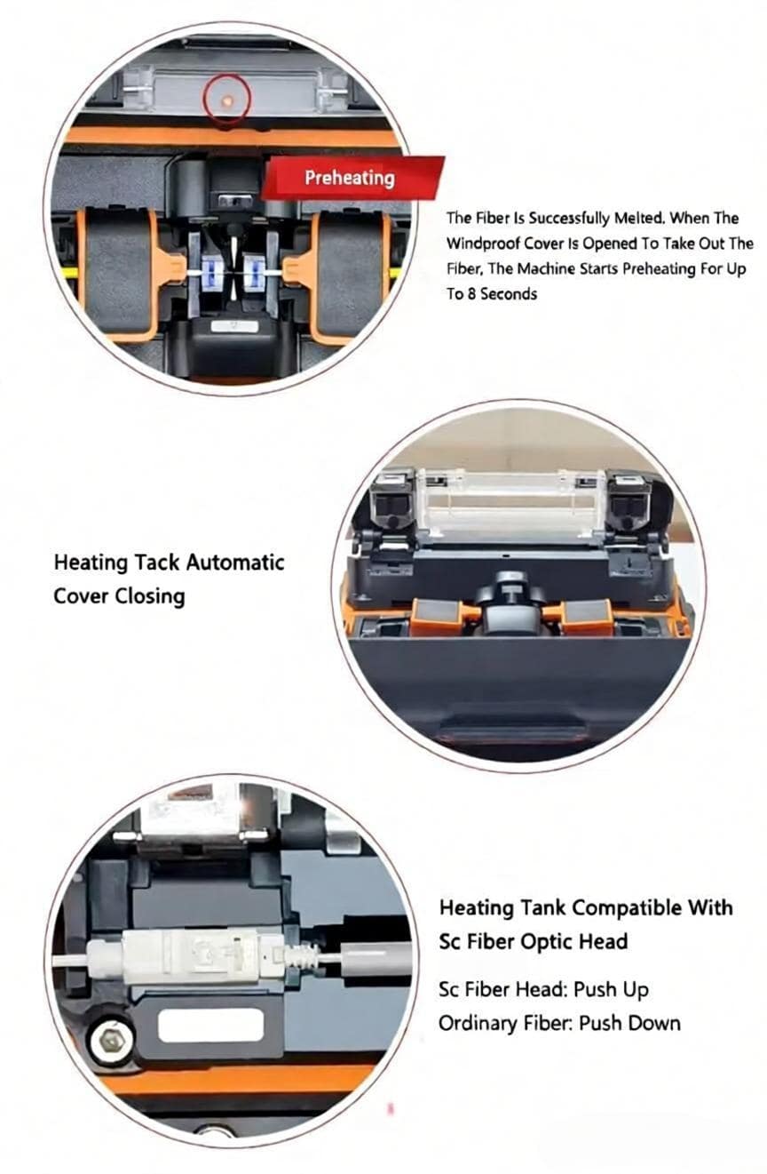 Singal Fire AI-9 Fusion Splicer 15 seconds fast heating