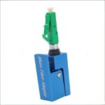 Square LC/APC Simplex Singlemode Bare Fiber Optic Adapter/Coupler