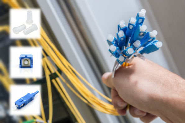 adapter dust caps explained how they protect fiber optic ports from dust and damage 2