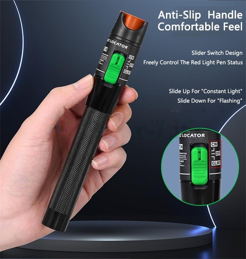 1-60km Visual Fault Locator Fiber Optic Laser Tester Fiber Optic Red Light Pen, 1/10/20/30/50/60/80MW 8 1-60km Visual Fault Locator Fiber Optic Laser Tester Fiber Optic Red Light Pen, 1/10/20/30/50/60/80MW-1