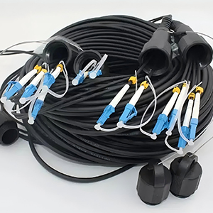 industrial armored tpu fiber optic patch cable built for harsh industrial environments